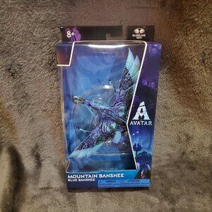 AVATAR : SEAFOAM MOUNTAIN BANSHEE w/ Display Stand Deluxe Figure